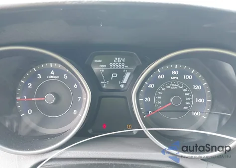 2013 Hyundai Elantra Gls z USA, uszkodzony, nr VIN 5NPDH4AEXDH417226